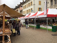 Markt La Chaux-de-Fonds Samstag